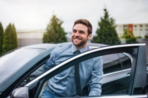 Some self-employed people use their own vehicle as a company car