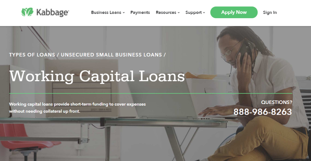 Kabbage can help with your working capital