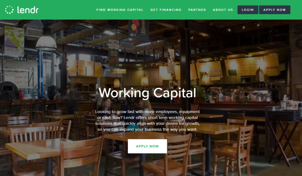 Lendr can help you with your working capital